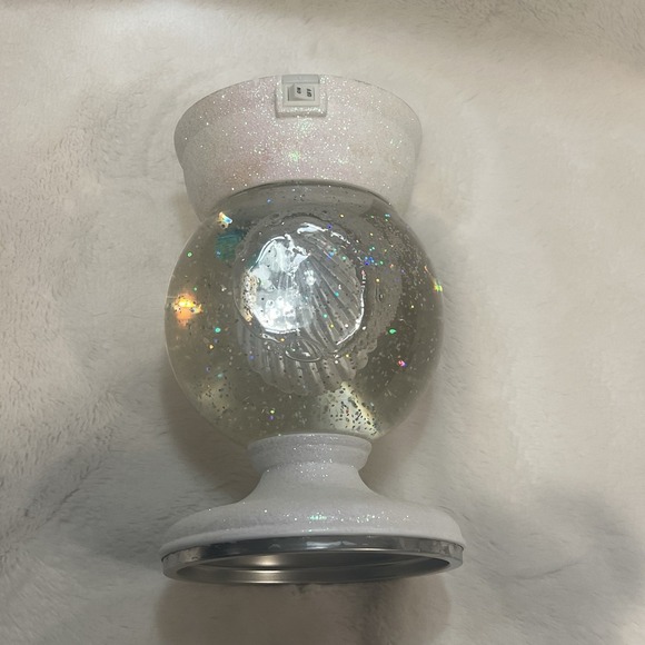 Bath & Body Works MERMAID Light-Up Glitter WATER GLOBE Candle PEDESTAL -NO BEADS - Picture 6 of 7